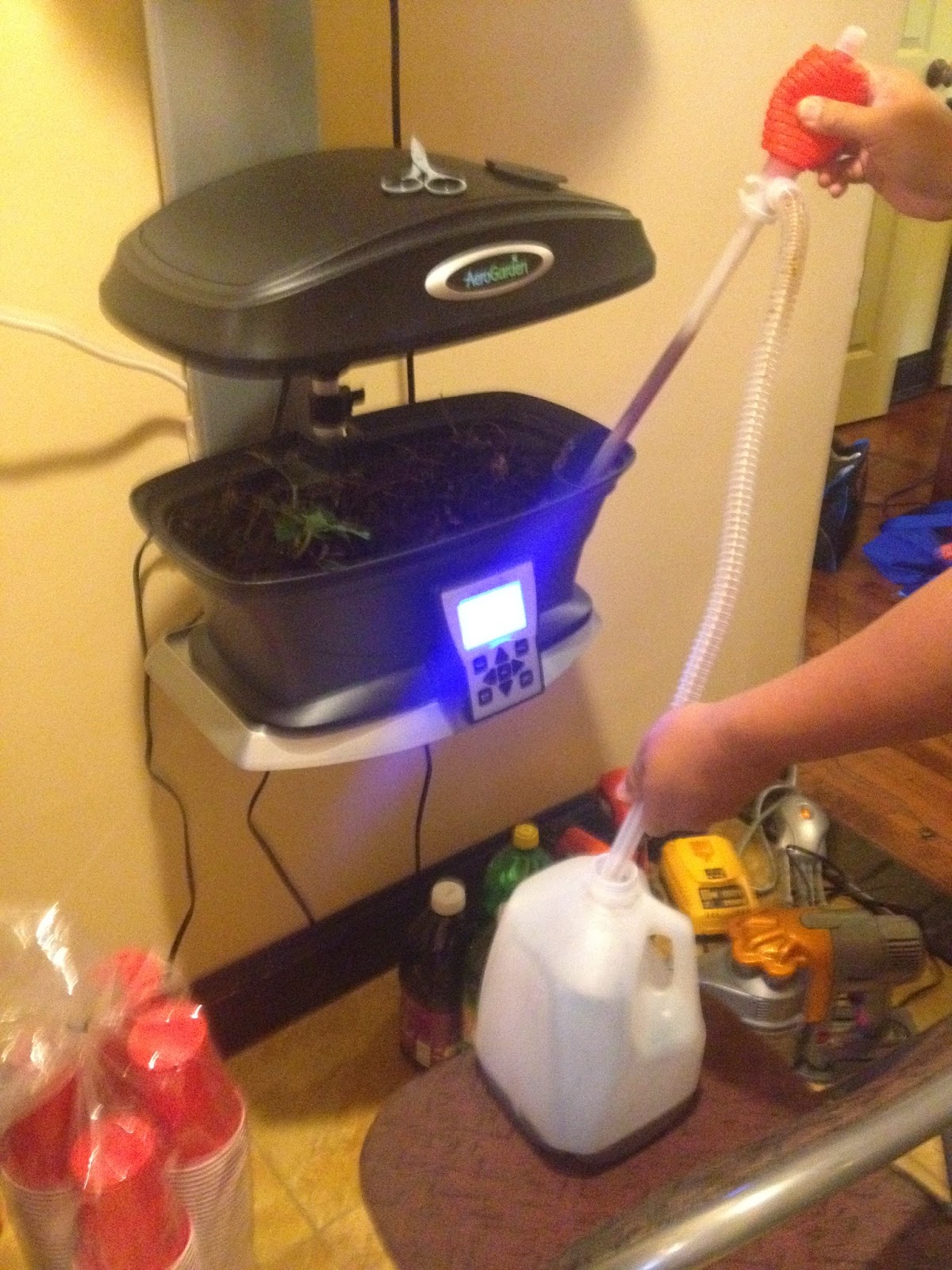 Alternative to Aerogarden's Rinse and Refill Siphon Indoor Gardening