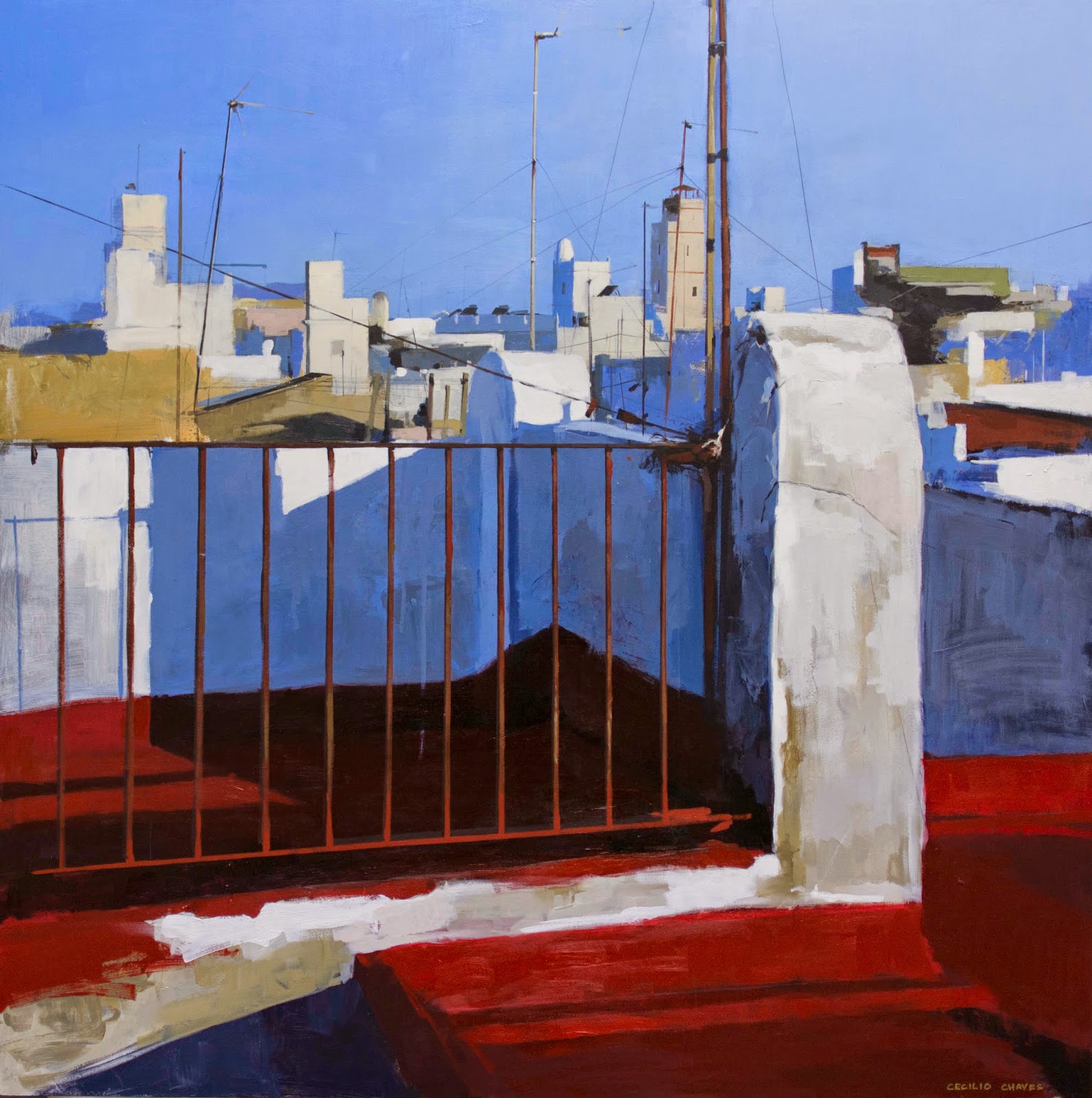 Cecilio Chaves Exposición Transatlántica. Jueves 16 de Abril, Castillo