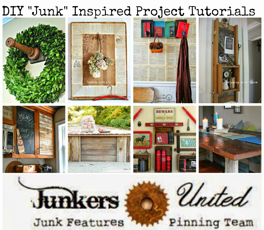 Junk inspired projects tutorials - KnickofTime.net