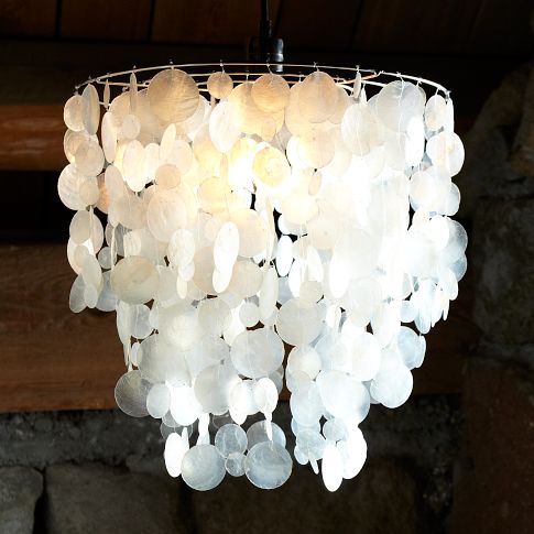 A Decorating Diva S Diary Dear My 20 West Elm Inspired West Elm Small Round Capiz Pendant