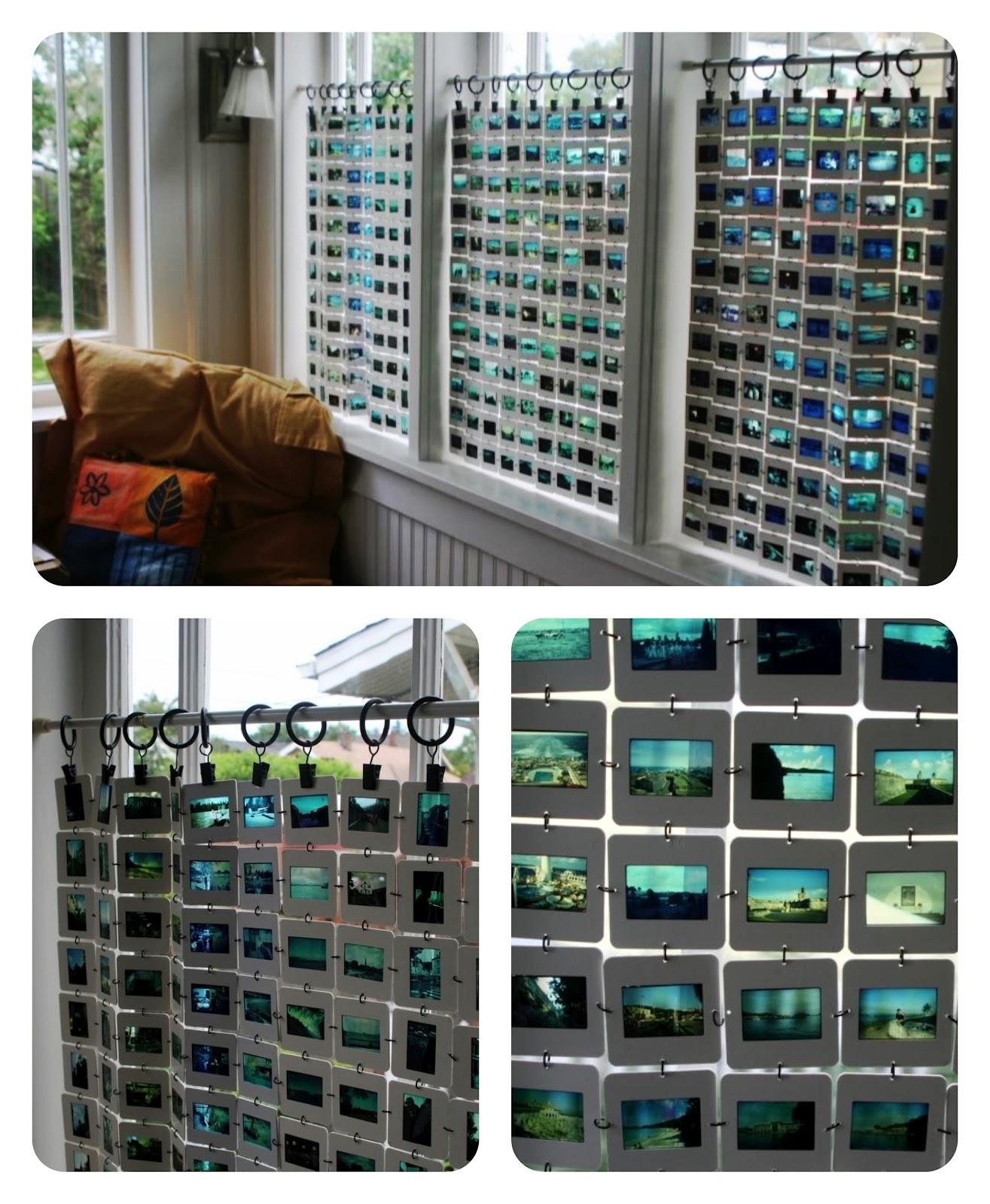 diy slide curtains the