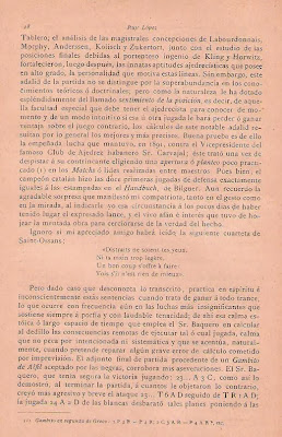 Artículo de José Tolosa y Carreras en la Revista Ruy López (2)