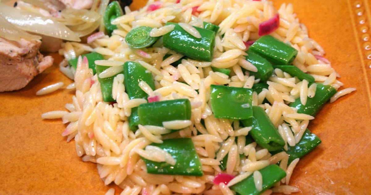 The Baker's Mann Orzo with Peas