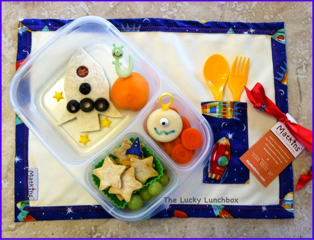The Lucky Lunchbox Rockets in Space lunch...