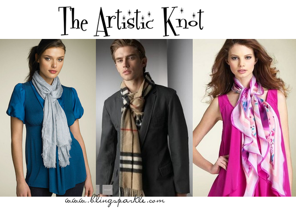 How To Wear A Scarf That S A Wrap Bling Sparkle