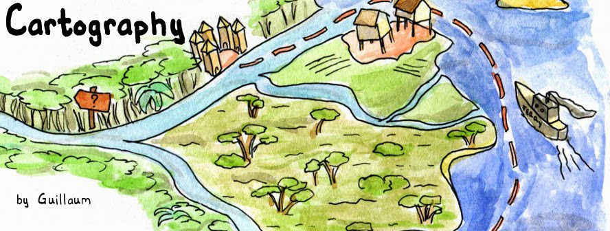 Cartography a webcomic by Guillaum