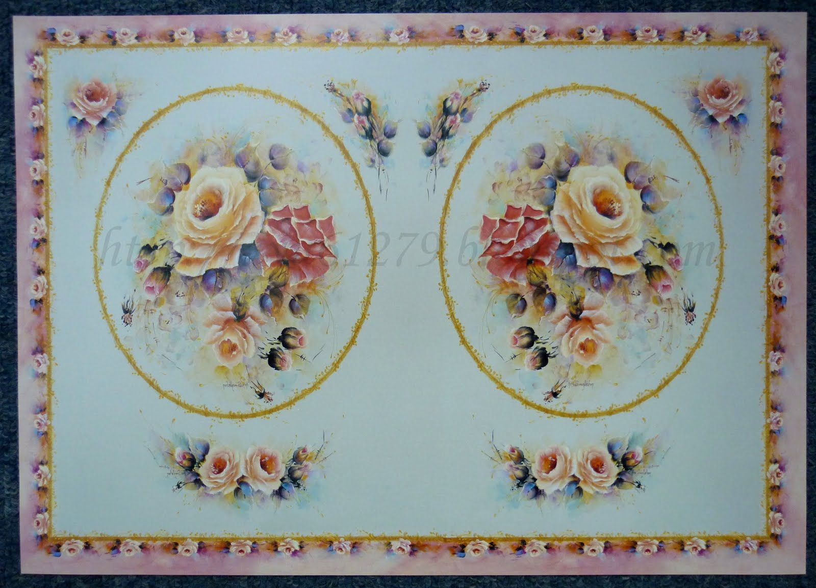 My Masterpiece... Decoupage Paper For Sale!!