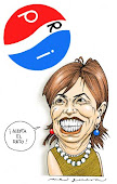 Helguera:chica pepsi