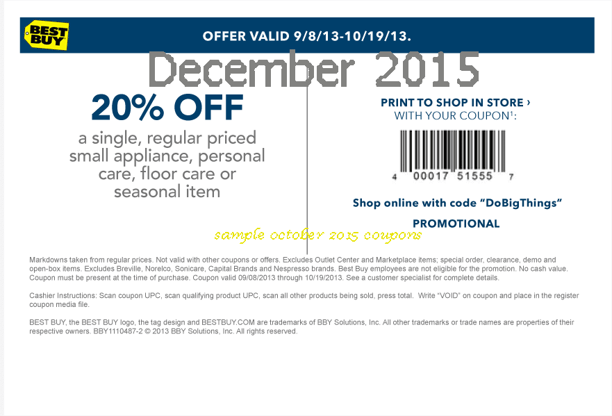 Best buy coupons december 2019