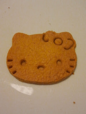 biscotti di pasta frolla - hello kitty :)