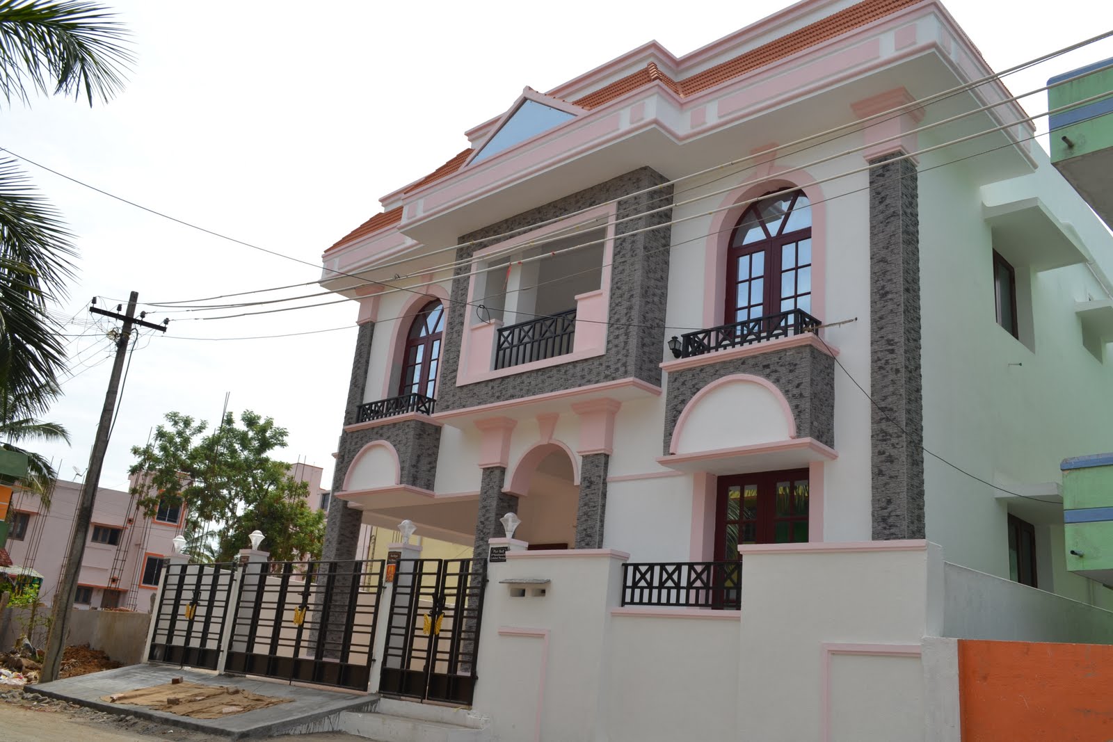 Perspective view of Recently Constructed House at Chromepet for Dr.Bhagavathy Yeramilli..