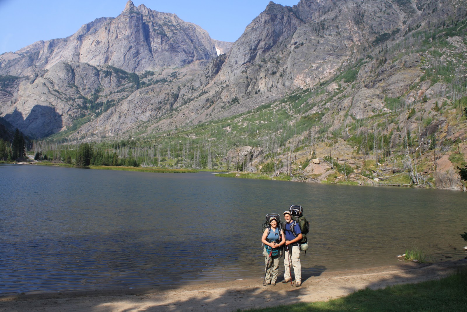 Living and Dyeing Under the Big Sky Elk Lake in the East Rosebud