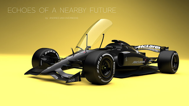 Formel-1-Bolide der Zukunft