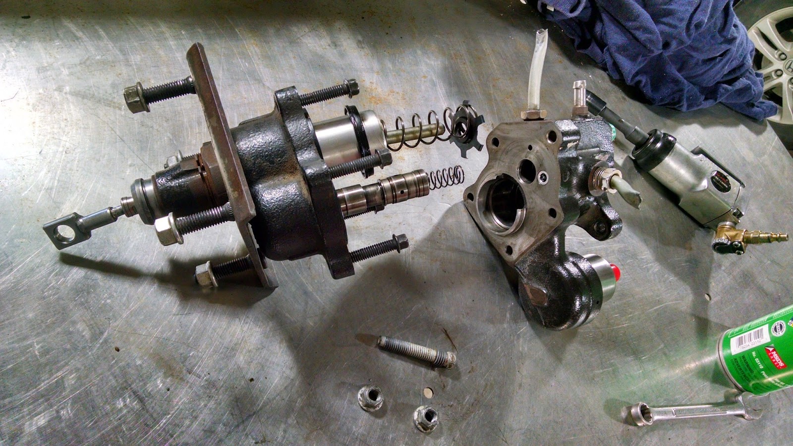 Wally&Sue Hydroboost gets a bore job