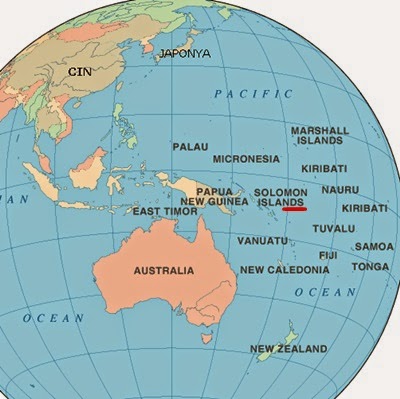 Solomon Adalari Nerede Solomon Adalari Dunyanin Neresinde