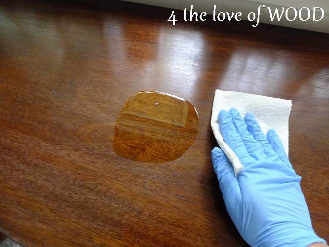 4 the love of wood HOW TO WIPE ON POLY tutorial
