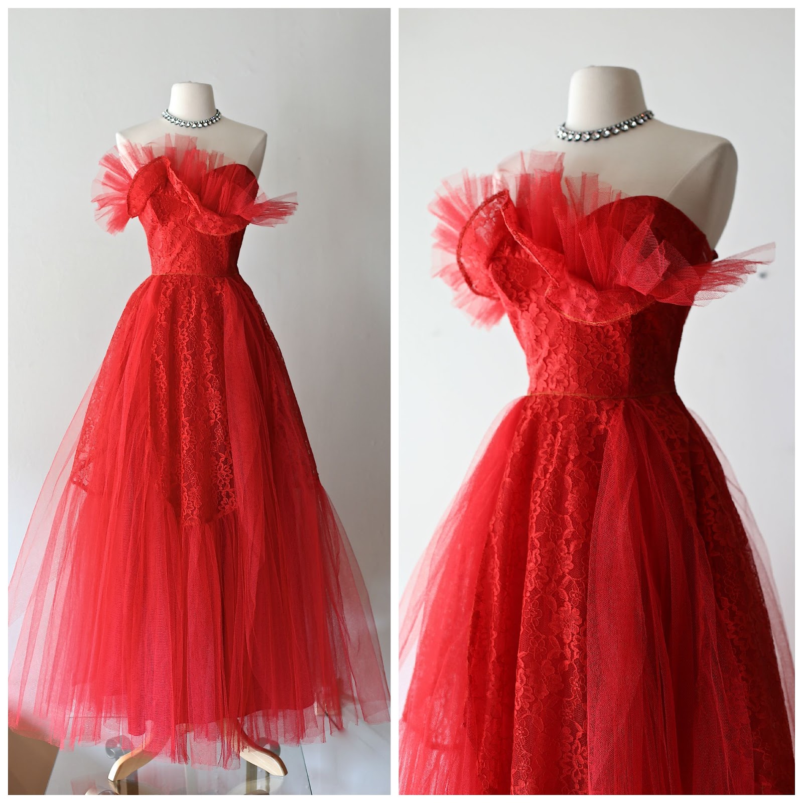 Vintage Winter Formal Dresses