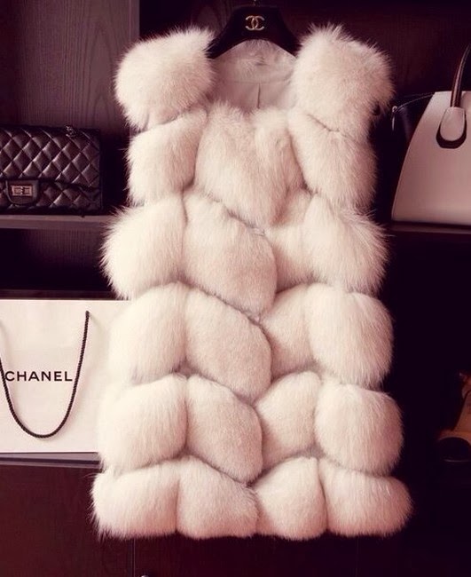 see more White Soft Jacket for Cold by Chanel White Soft Jacket for Cold by Chanel