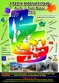 Cartel de la II Feria de la Biodiversidad en los Puertos de Santa Bárbara