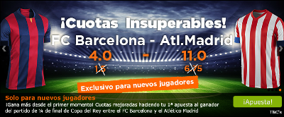888sport super cuota mejorada bienvenida copa rey Barcelona vs Atletico 21 enero 888sport super cuota mejorada bienvenida copa rey Barcelona vs Atletico 21 enero