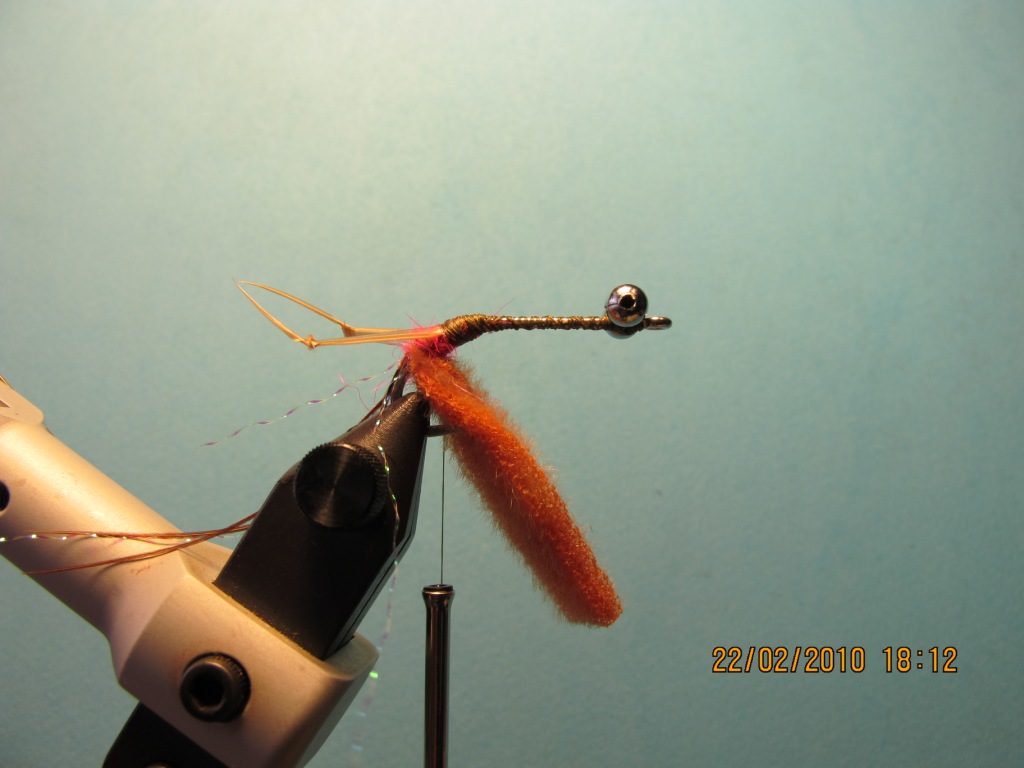Fly Tying Nation Shrimp X tying instruction