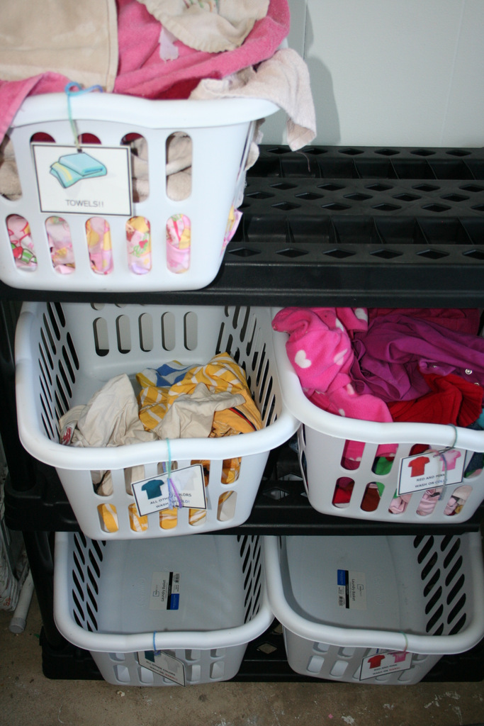 Our Country Road How to Keep the Laundry Room Presentable While in Use