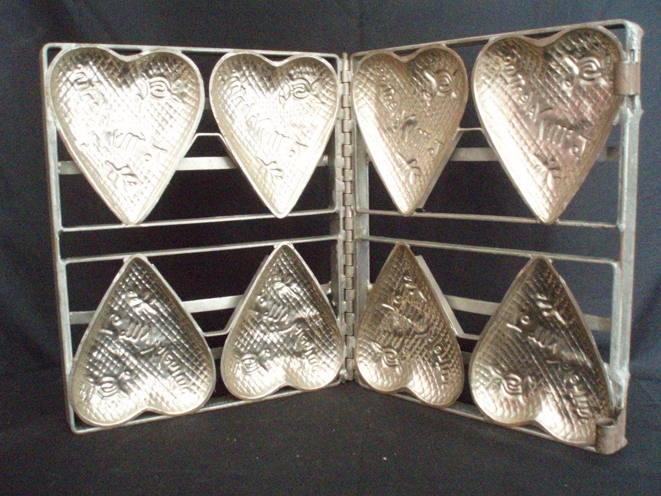 Dying for Chocolate VINTAGE VALENTINE HEART CHOCOLATE MOLDS