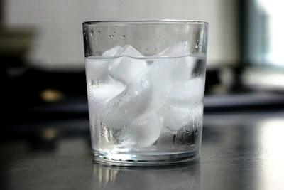 Avoid ice water after exercise