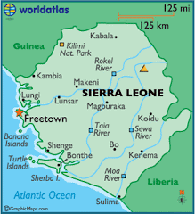 The Shape of Sierra Leone