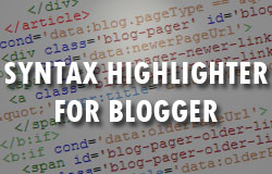 Memasang Syntax Highlighter Pada Blog