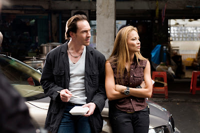 Chris Klein as Charlie Nash and Moon Bloodgood as Maya Sunee najib abdul razak nude