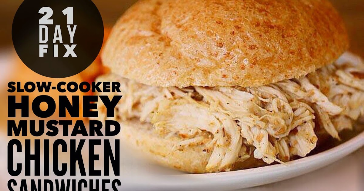 Family. Fitness. Food. Flavor. SlowCooker HoneyMustard Chicken