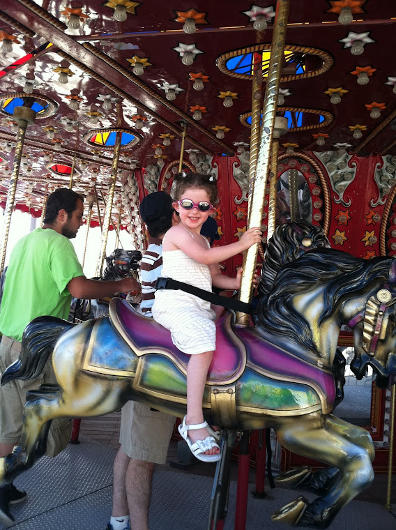 A nice day for a carousel ride
