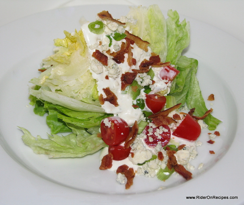 The Four Points Foodie The perfect Restaurant Style WEDGE SALAD