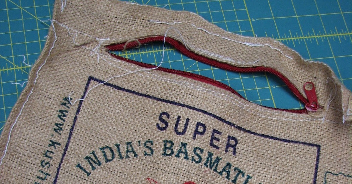 Ms. Elaineous Teaches Sewing Today's Project The Burlap Bag Part 1
