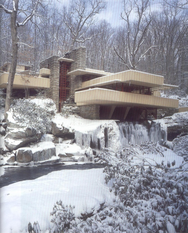 Arquitectura, Arte y Algo más: Wright y la Casa de la Cascada