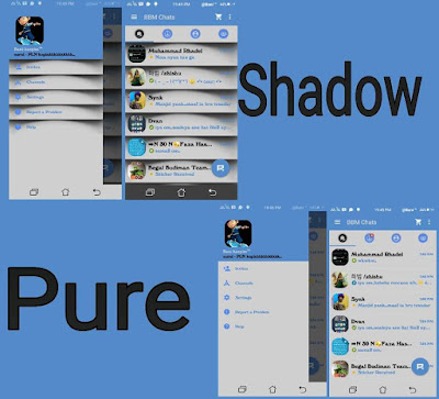 BBM MOD Pure Shadow 2.9.0.45 APK
