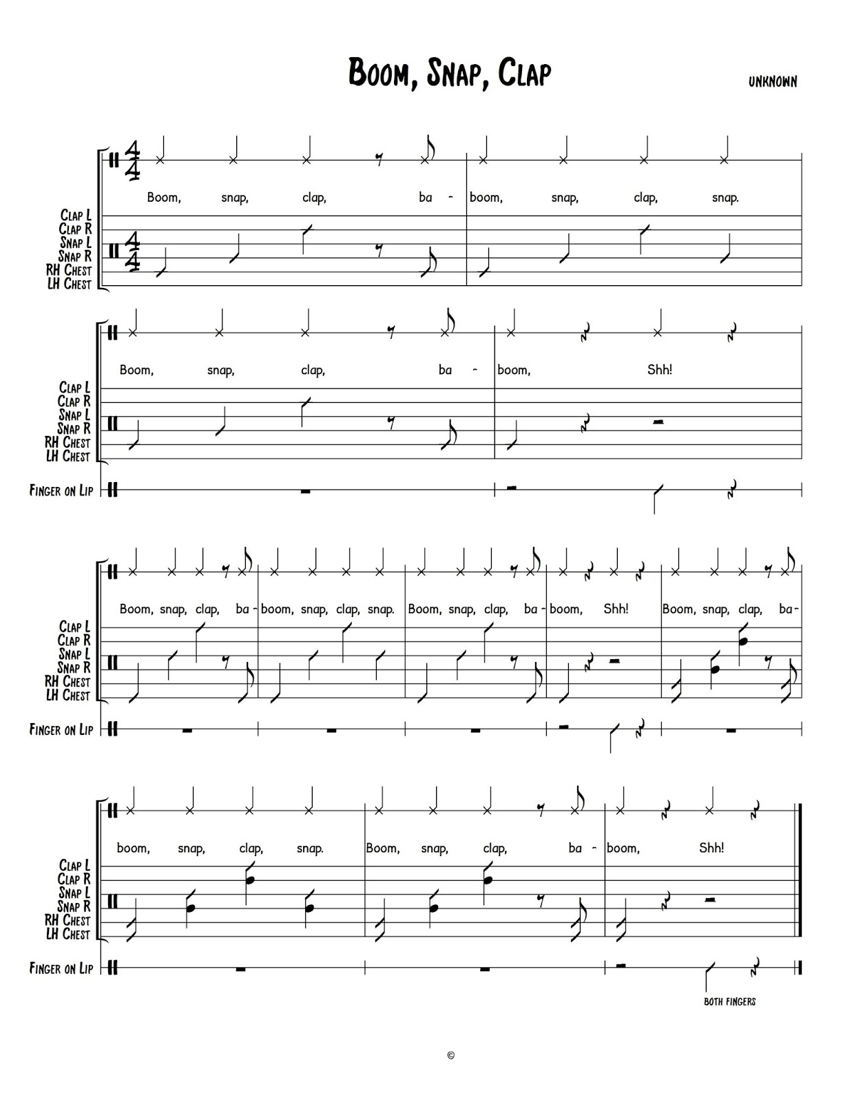 O For Tuna Orff Three Things