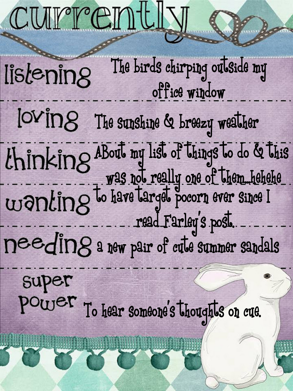 The 3am Teacher: Currently...Giveaway, Free Borders & SUPER POWERS!