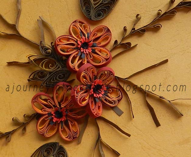 A Journey into Quilling & Paper Crafting Quilled Leaf Sprig Tutorial