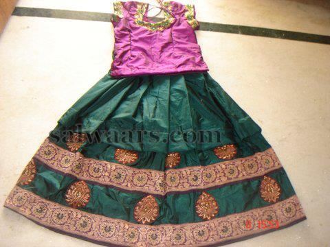 Embroidered Indian Kids Dresses 