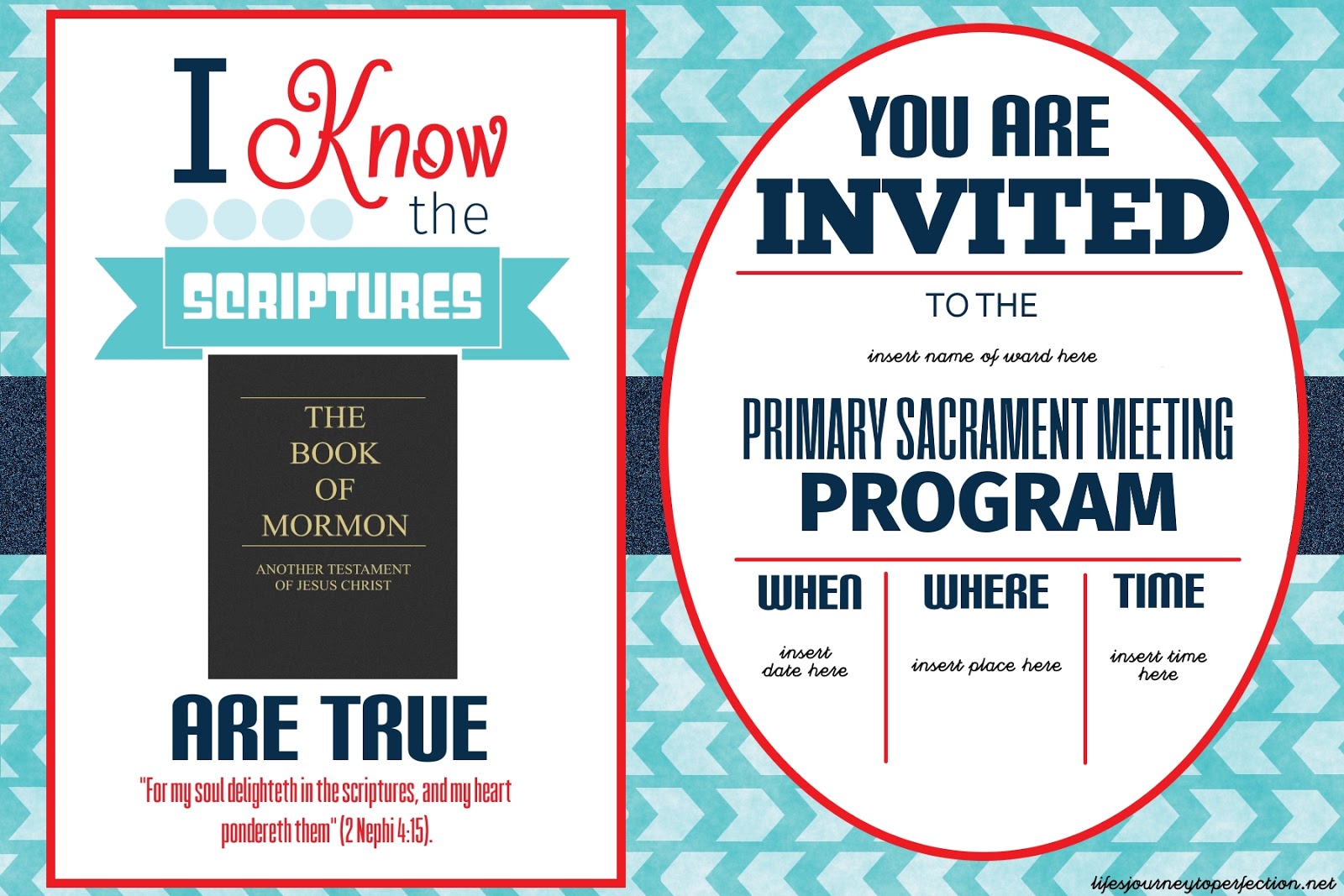 christmas program invite