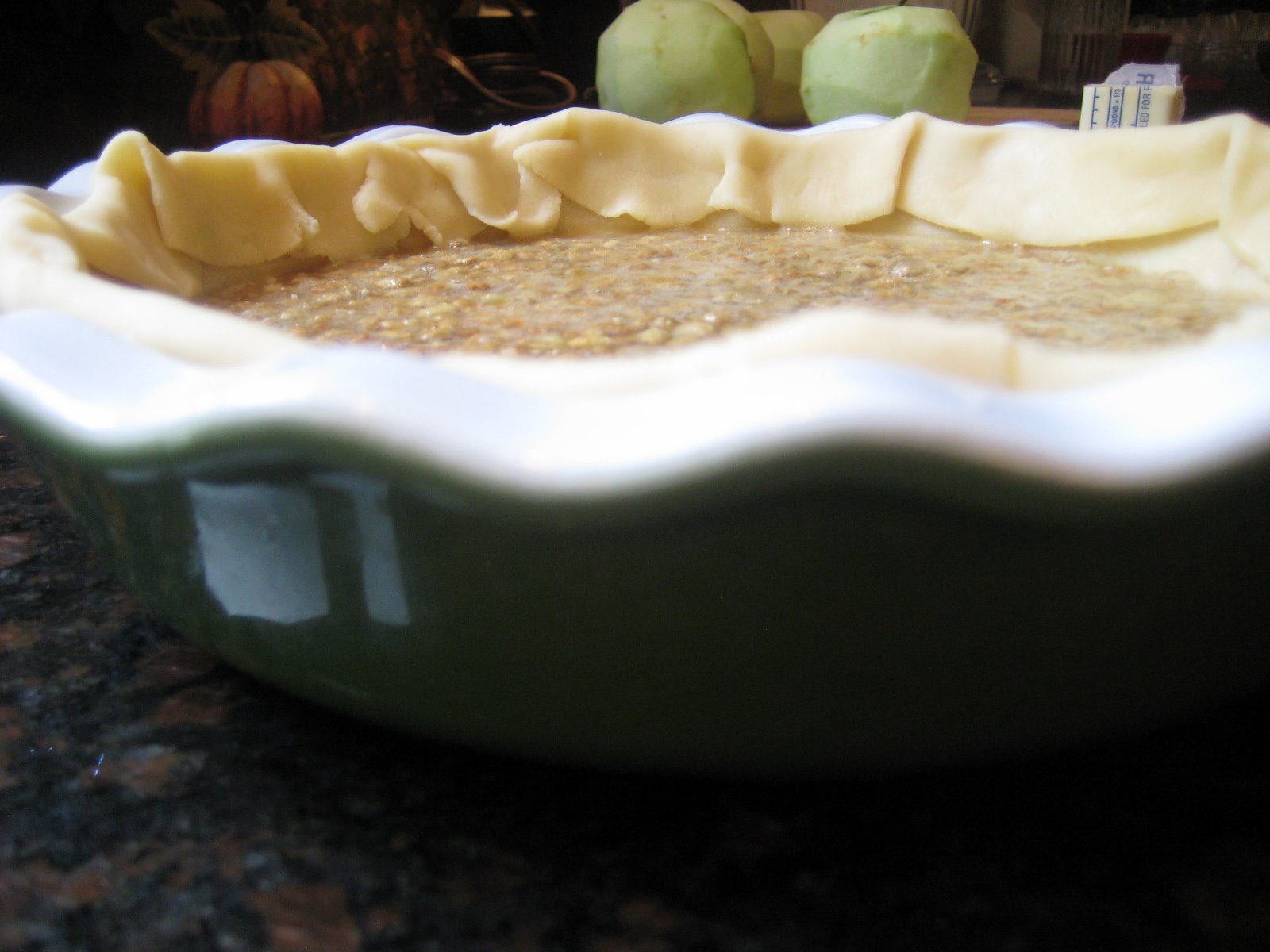 MISTY'S MORNINGS Sunflower Seed Caramel Pie {nutfree pecan pie}