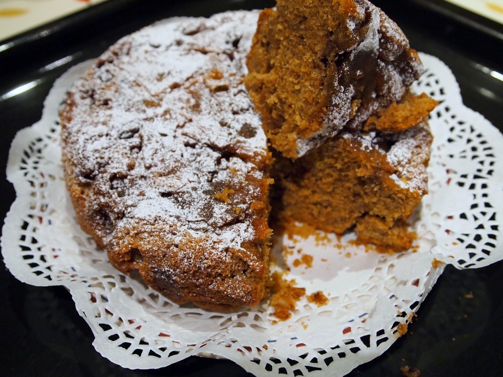 Sita's Simply Delicious Apple Fudge (yes, FUDGE!) Cake