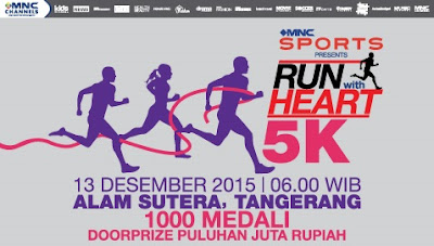 MNC Run With Heart 2015 Jakarta MNC Run With Heart 2015 Jakarta, lomba lari bersama ayu ting ting, robi purba dahsyat