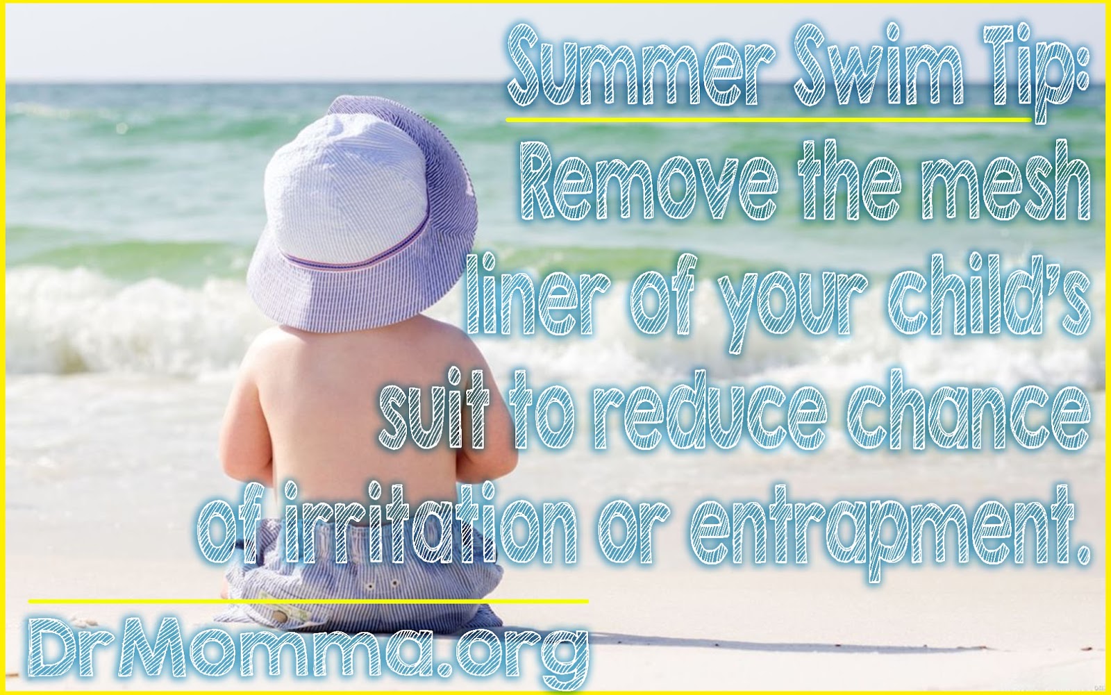 peaceful parenting: Swimming, Suits & Mesh: Cut the Lining of Your