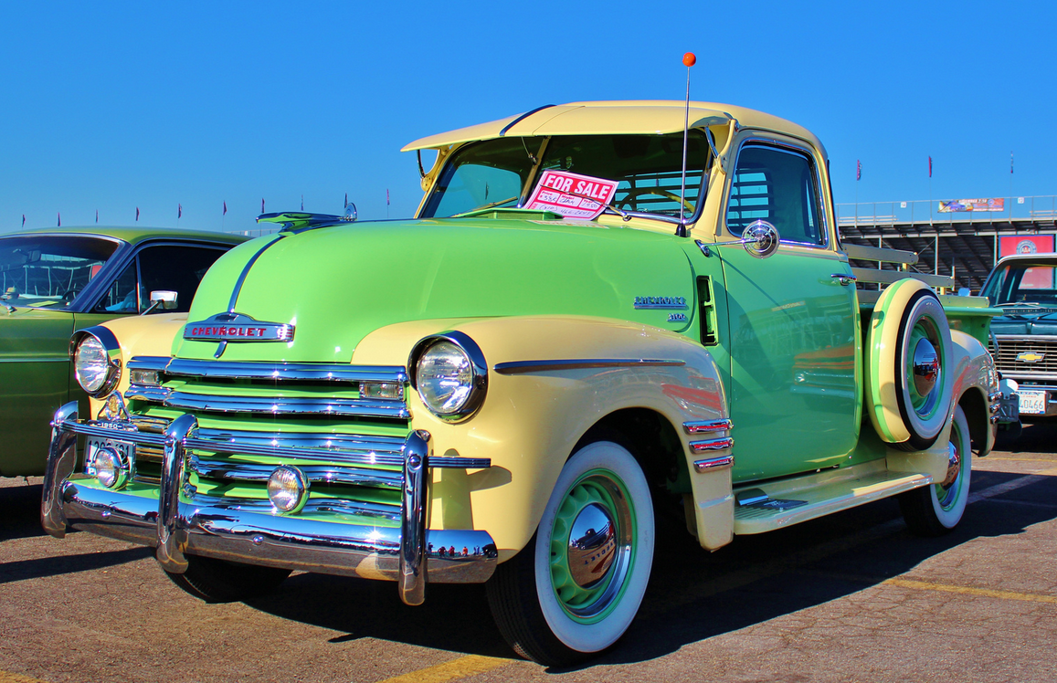 Nostalgia on Wheels Chevy 3100 Bomb Trucks