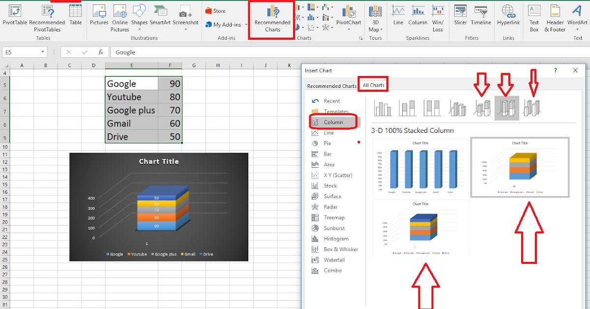 learn new things new charts graphs style added in ms excel 3d chart add in