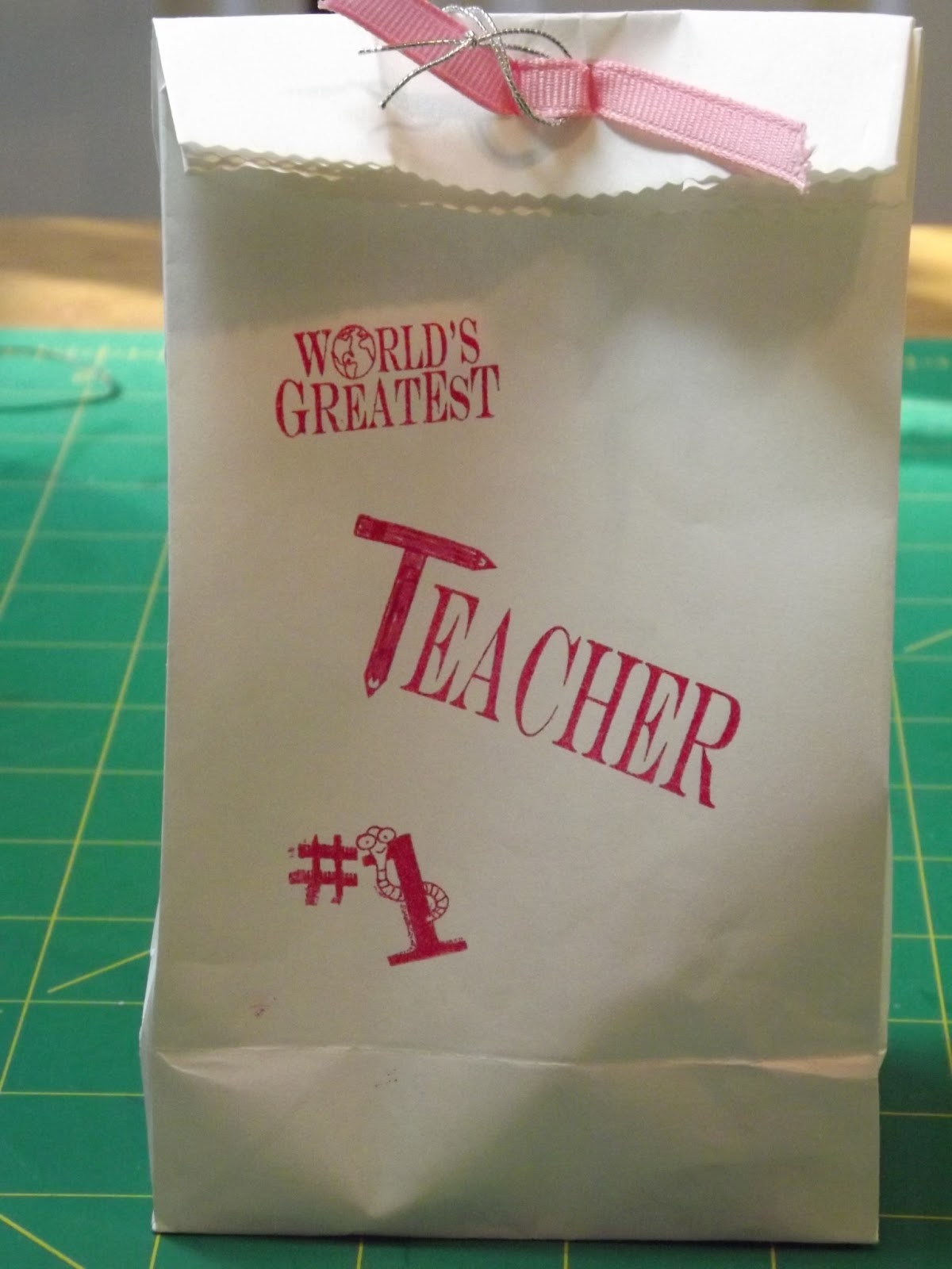 Nanny's Pansy Patch Teachers Treat Bags