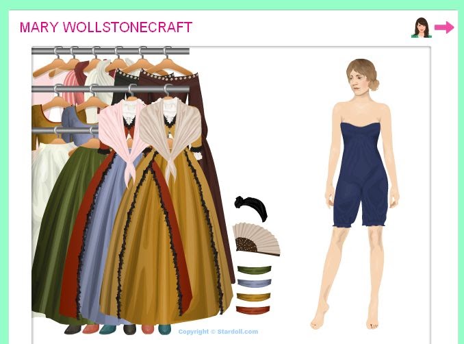 A Vindication of the Rights of Mary Follow up on dress up